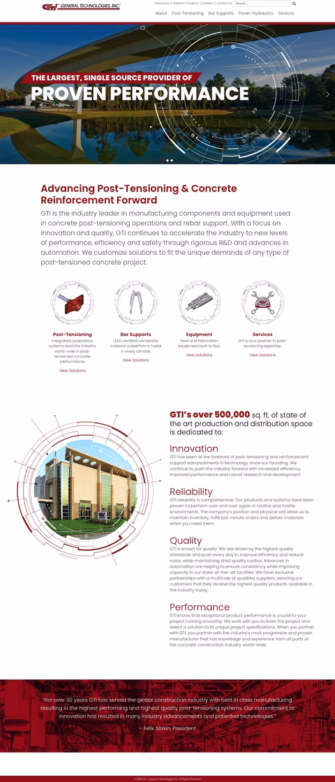 General-Technologies-Inc Homepage 1440px