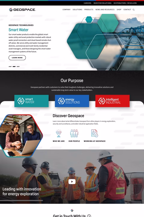 Geospace-Technologies Homepage 1440px