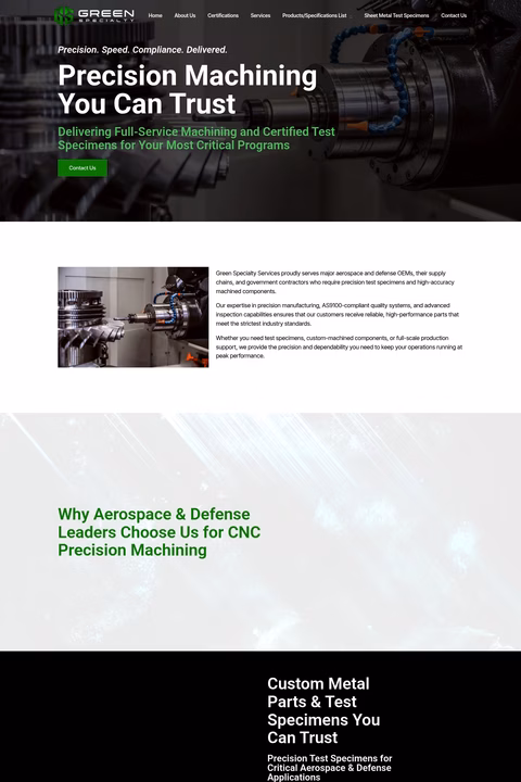 Green-Specialty-Services Homepage 1440px