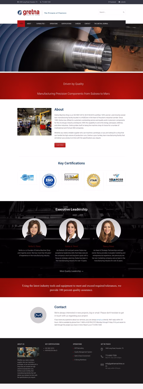 Gretna-Machine Homepage 1440px