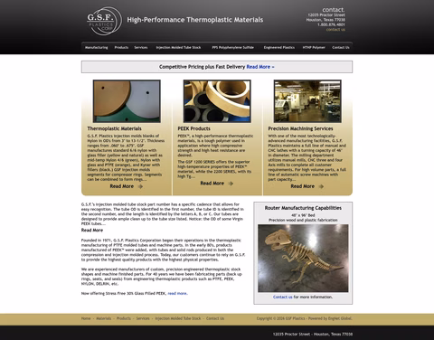 Gsf-Plastics Homepage 1440px