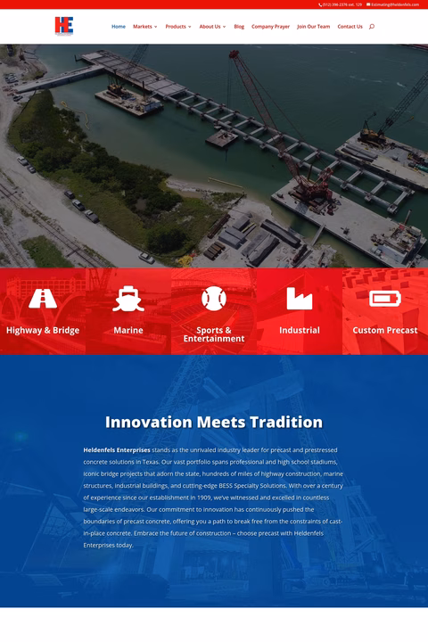 Heldenfels-Enterprises Homepage 1440px