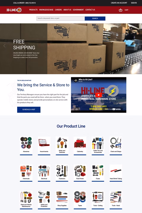 Hi-Line-Inc Homepage 1440px
