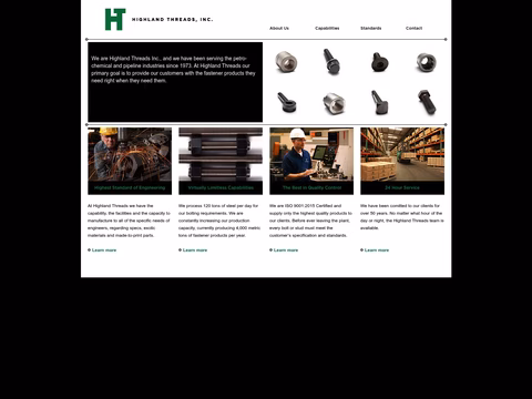 Highland-Threads Homepage 1440px