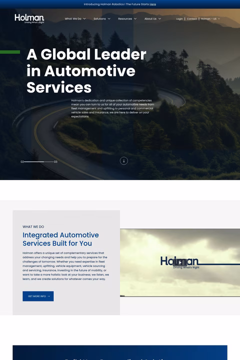 Holman Homepage 1440px