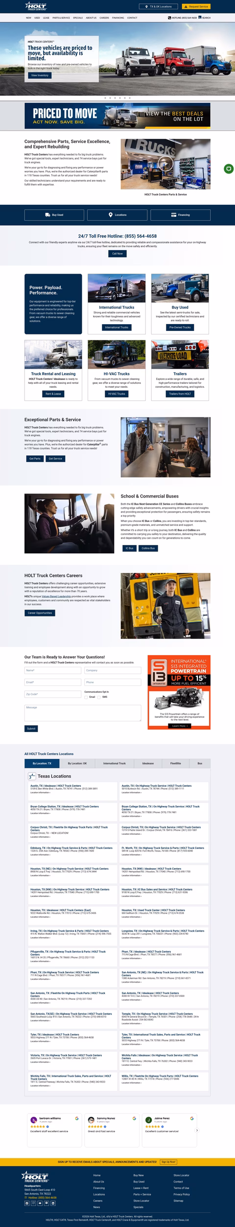 Holt-Truck-Centers Homepage 1440px