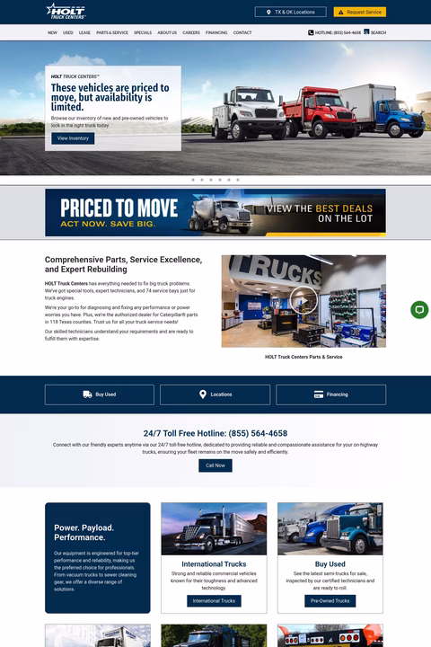Holt-Truck-Centers Homepage 1440px