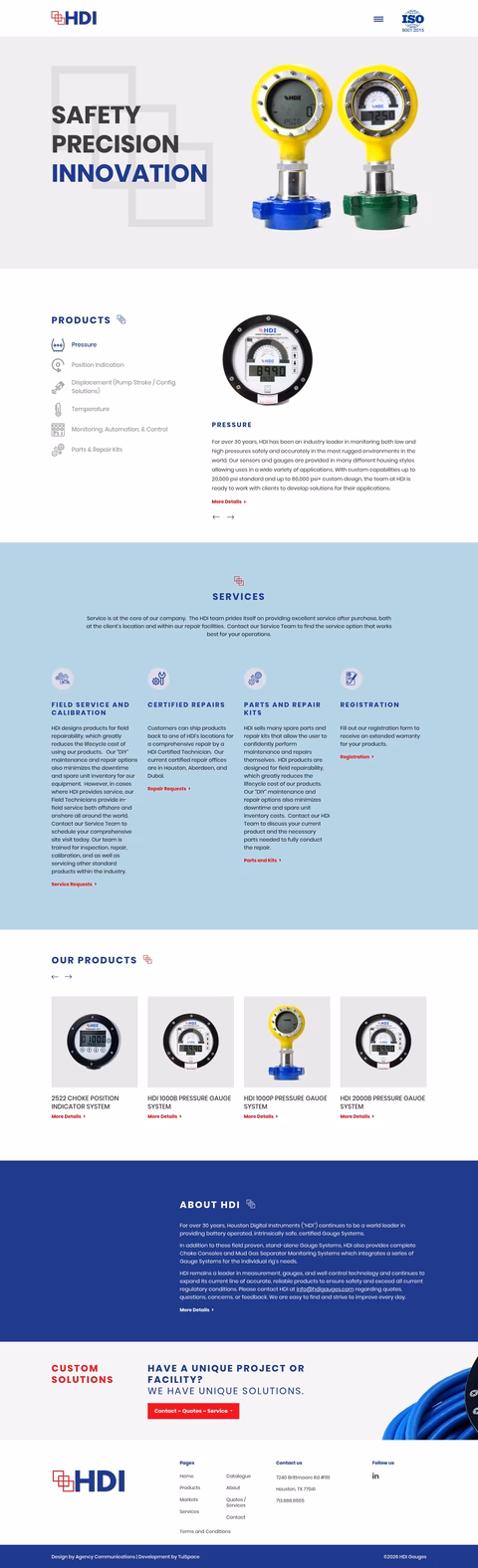 Houston-Digital-Instruments Homepage 1440px