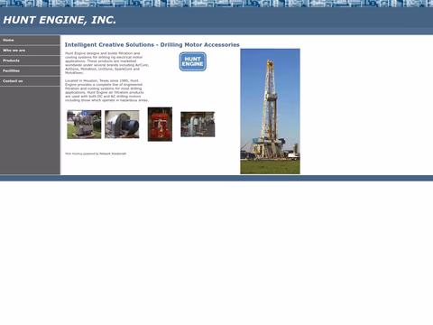 Hunt-Engine Homepage 1440px