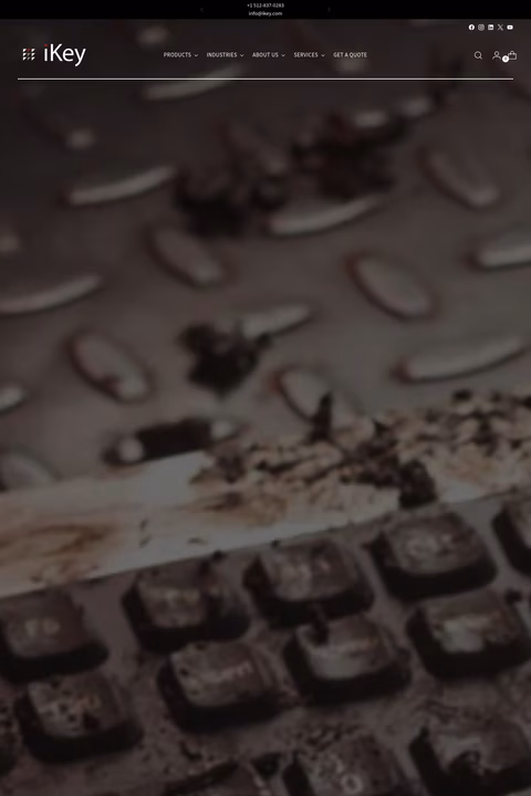 Ikey Homepage 1440px