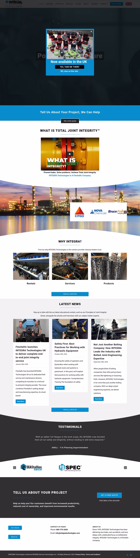 Integra-Technologies-2 Homepage 1440px