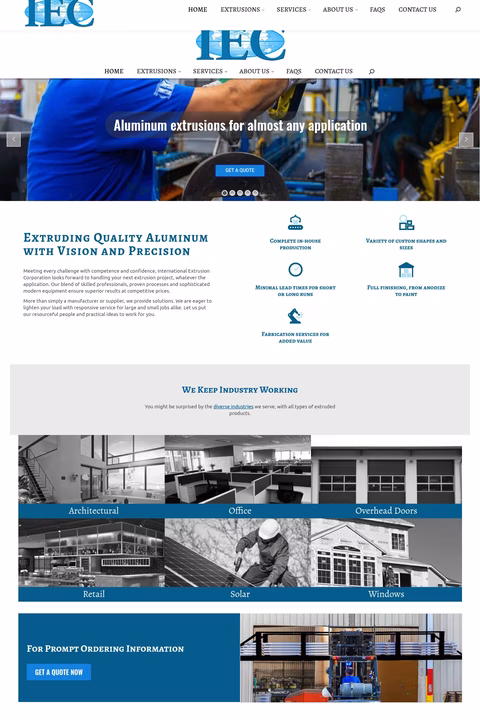 International-Extrusion-Corporation Homepage 1440px
