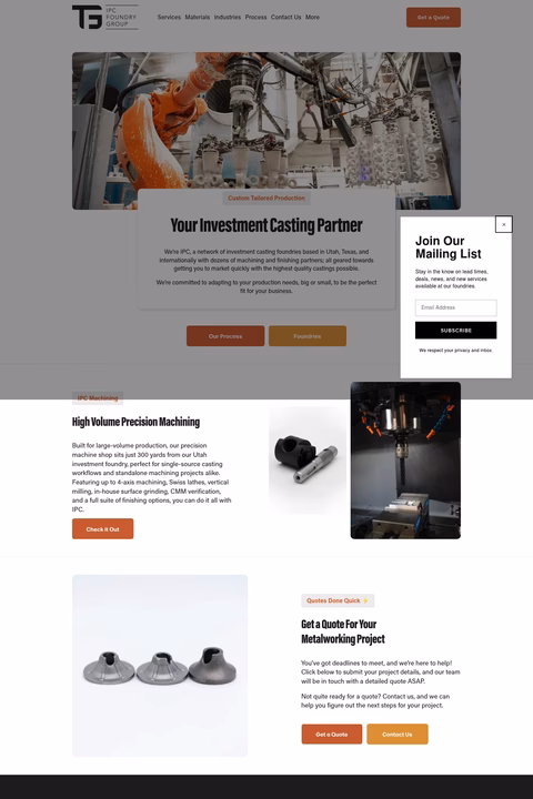 Ipc-Foundry-Group Homepage 1440px