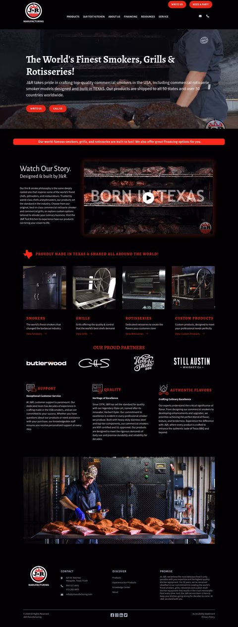 J-R-Manufacturing Homepage 1440px