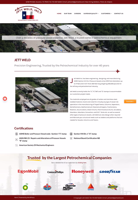 Jett-Weld Homepage 1440px