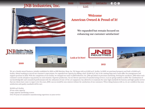 Jnb-Industries Homepage 1440px