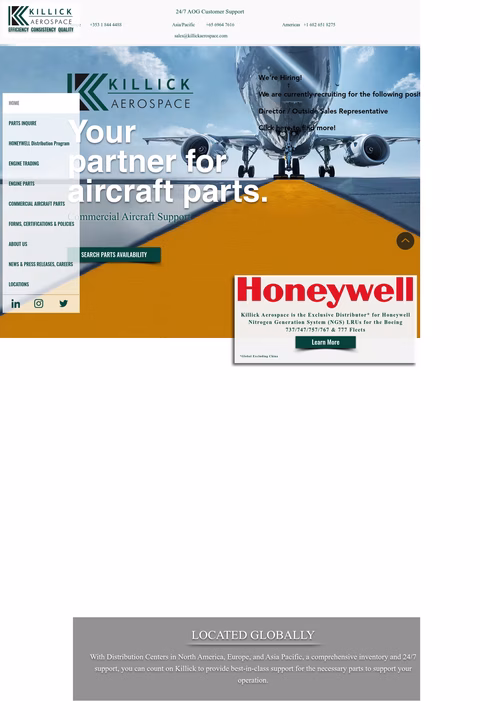 Killick-Aerospace Homepage 1440px
