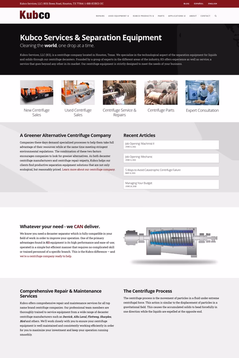 Kubco-Decanter-Services Homepage 1440px