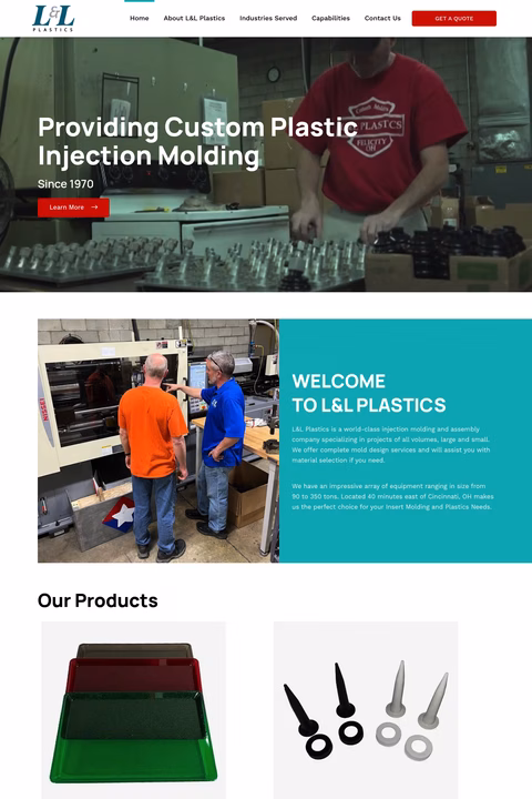 L-L-Plastics Homepage 1440px