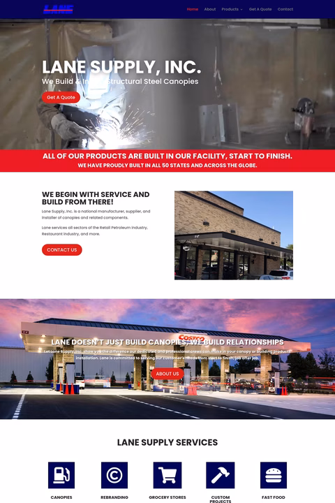 Lane-Supply-Inc Homepage 1440px