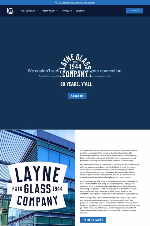 Layne-Glass-Company Homepage 1440px
