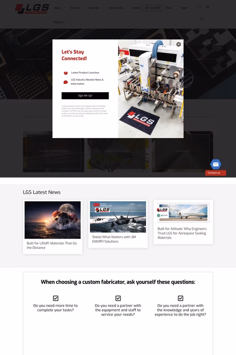 Lgs-Technologies Homepage 1440px