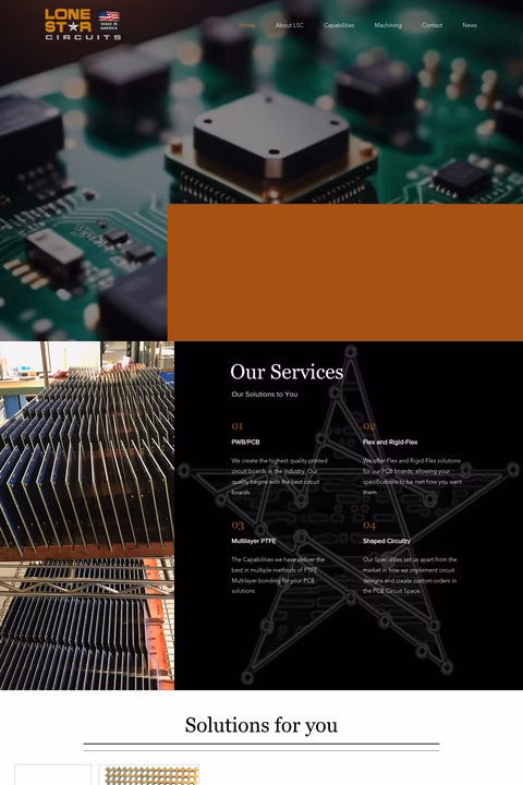 Lone-Star-Circuits Homepage 1440px