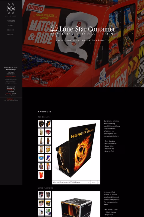 Lone-Star-Container Homepage 1440px