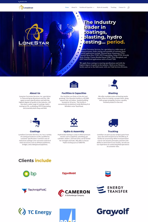 Lonestar-Corrosion-Services Homepage 1440px