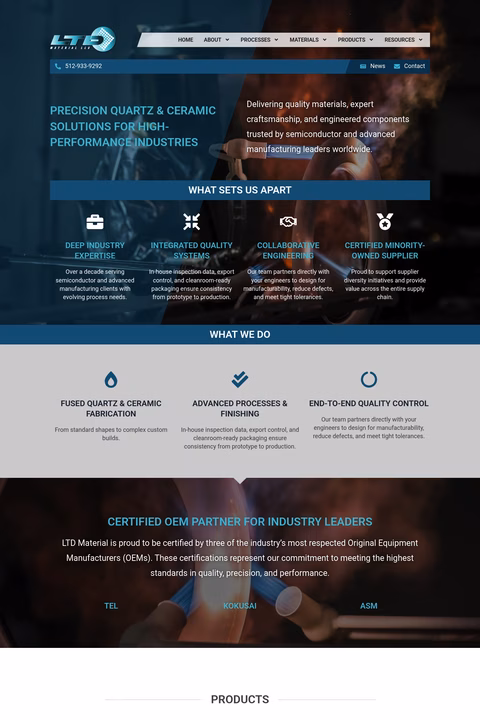 Ltd-Material Homepage 1440px