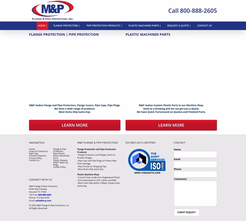 M-P-Flange-Pipe-Protection Homepage 1440px