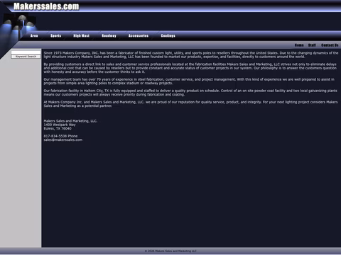 Makers-Company Homepage 1440px