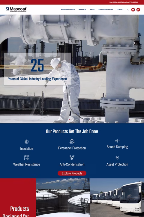 Mascoat Homepage 1440px