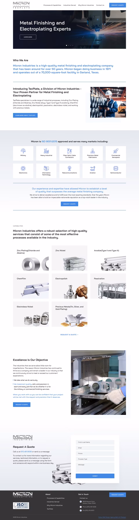 Micron-Industries Homepage 1440px