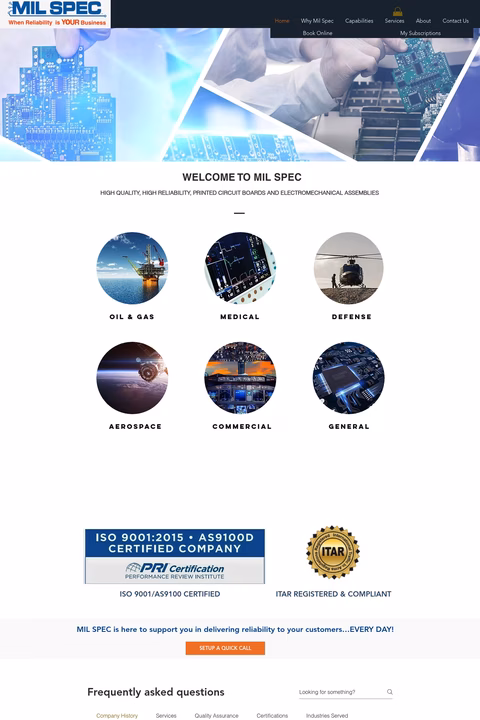 Mil-Spec-Works Homepage 1440px