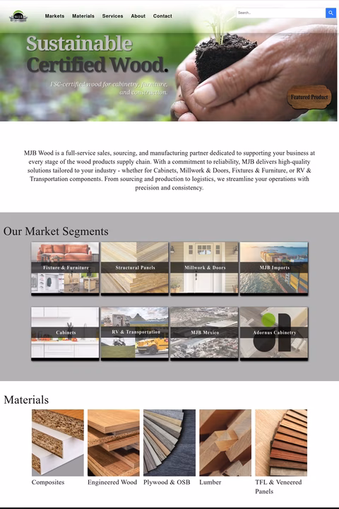 Mjb-Wood Homepage 1440px