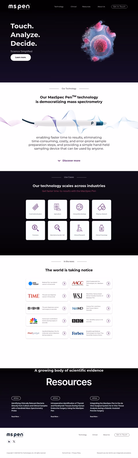 Ms-Pen-Technologies Homepage 1440px