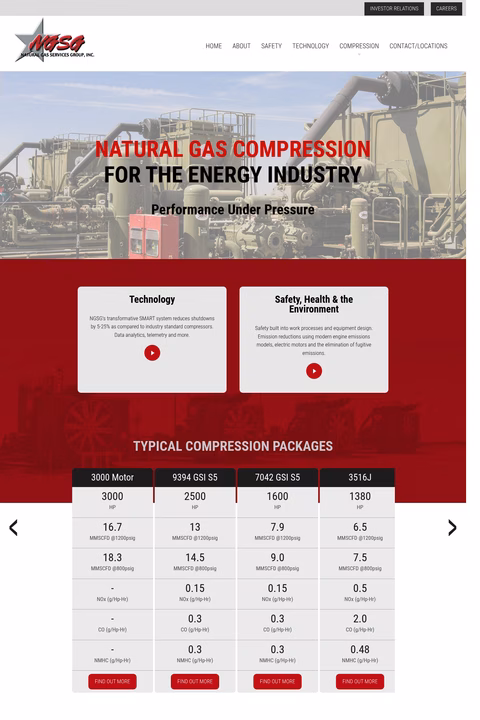 Natural-Gas-Services-Group Homepage 1440px