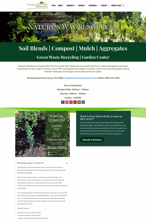 Natures-Way-Resources Homepage 1440px