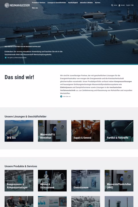 Neuman-Esser Homepage 1440px