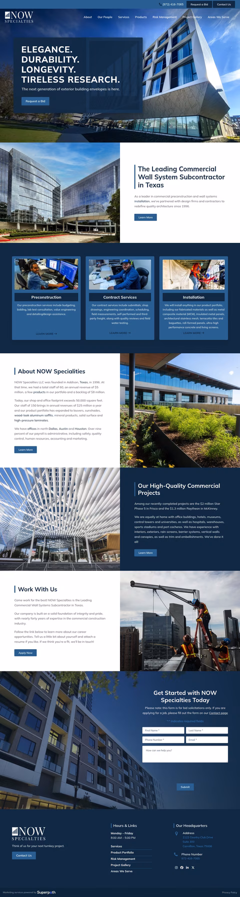 Now-Specialties Homepage 1440px