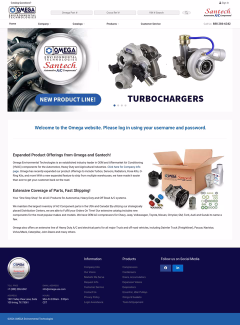 Omega-Environmental-Technologies Homepage 1440px