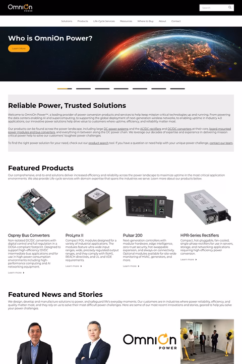 Omnion-Power Homepage 1440px