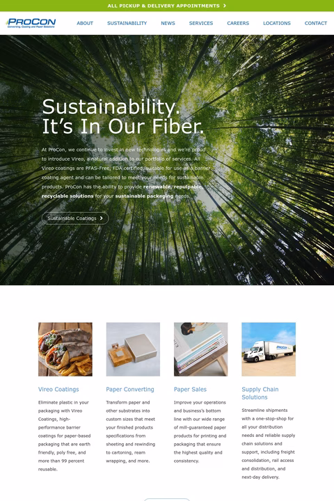 Progressive-Converting-Inc Homepage 1440px