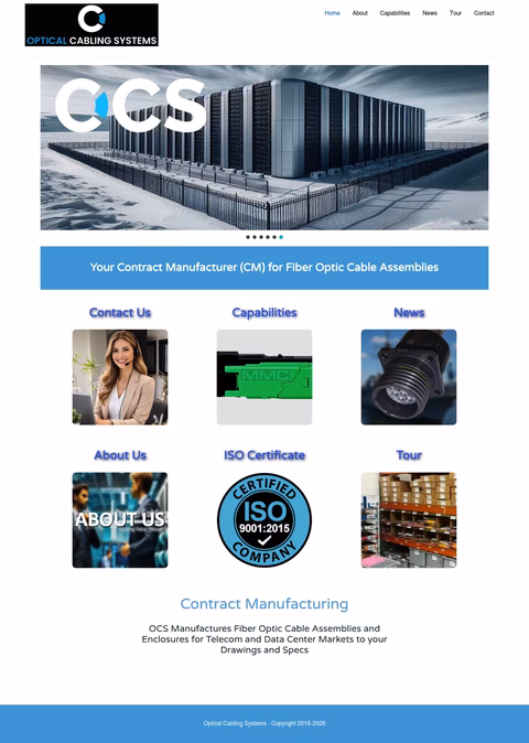 Optical-Cabling-Systems Homepage 1440px