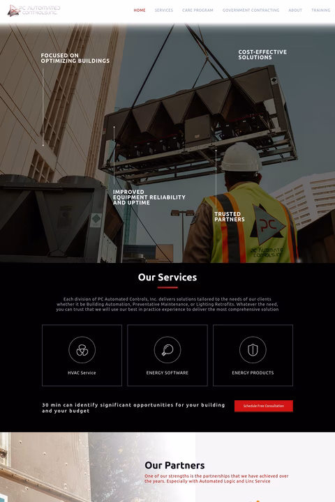 Pc-Automated-Controls Homepage 1440px