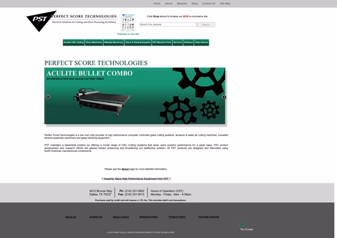 Perfect-Score-Technologies Homepage 1440px
