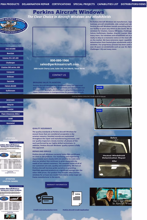 Perkins-Aircraft-Windows Homepage 1440px