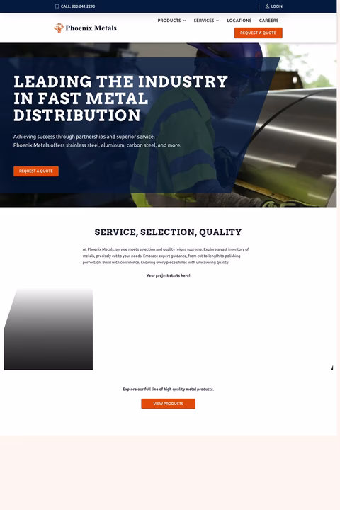 Phoenix-Metals-2 Homepage 1440px