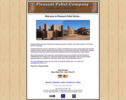 Pleasant-Pallet Homepage 1440px
